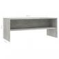 Preview: TV-Schrank Betongrau 100x40x40 cm Holzwerkstoff