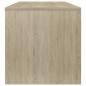 Preview: Couchtisch Sonoma-Eiche 100x40x40 cm Holzwerkstoff