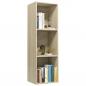 Preview: Bücherregal/TV-Schrank Sonoma Eiche 36x30x114 cm Holzwerkstoff