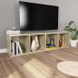 Preview: Bücherregal/TV-Schrank Sonoma-Eiche 36x30x143 cm Holzwerkstoff