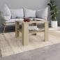 Preview: ARDEBO.de - Couchtisch Sonoma-Eiche 60x60x42 cm Holzwerkstoff