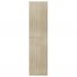 Preview: Kleiderschrank Sonoma-Eiche 100x50x200 cm Holzwerkstoff