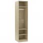 Preview: Kleiderschrank Sonoma-Eiche 50x50x200 cm Holzwerkstoff