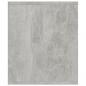 Preview: Bücherregal/TV-Schrank Betongrau 143×30×36 cm