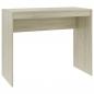 Preview: Schreibtisch Sonoma-Eiche 90x40x72 cm Holzwerkstoff