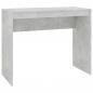 Preview: Schreibtisch Betongrau 90x40x72 cm Holzwerkstoff