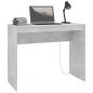Preview: Schreibtisch Betongrau 90x40x72 cm Holzwerkstoff