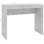 Preview: Schreibtisch Betongrau 90x40x72 cm Holzwerkstoff