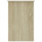 Preview: Schreibtisch Sonoma-Eiche 100x50x76 cm Holzwerkstoff