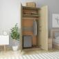 Preview: Kleiderschrank Sonoma-Eiche 90x52x200 cm Holzwerkstoff