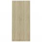 Preview: Kleiderschrank Sonoma-Eiche 90x52x200 cm Holzwerkstoff