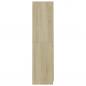 Preview: Kleiderschrank Sonoma-Eiche 90x52x200 cm Holzwerkstoff