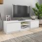 Preview: ARDEBO.de - TV-Schrank Weiß 140×40×35,5 cm Holzwerkstoff