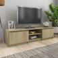 Preview: ARDEBO.de - TV-Schrank Sonoma-Eiche 140x40x35,5 cm Holzwerkstoff