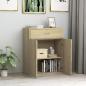 Preview: Sideboard Sonoma-Eiche 60x30x75 cm Holzwerkstoff