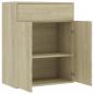 Preview: Sideboard Sonoma-Eiche 60x30x75 cm Holzwerkstoff