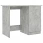 Preview: Schreibtisch Betongrau 100x50x76 cm Holzwerkstoff