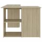 Preview: Eckschreibtisch Sonoma-Eiche 145x100x76 cm Holzwerkstoff