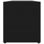 Preview: TV-Schrank Schwarz 120x34x37 cm Holzwerkstoff