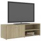 Preview: TV-Schrank Sonoma-Eiche 120x34x37 cm Holzwerkstoff