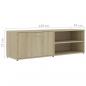 Preview: TV-Schrank Sonoma-Eiche 120x34x37 cm Holzwerkstoff