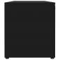 Preview: TV-Schrank Schwarz 120x34x37 cm Holzwerkstoff