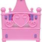 Preview: Puppenbett Kinderspielzeug Rosa + Lila