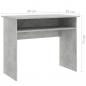 Preview: Schreibtisch Betongrau 90x50x74 cm Holzwerkstoff