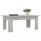 Preview: Couchtisch Betongrau 100x60x42 cm Holzwerkstoff