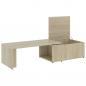 Preview: Couchtisch Sonoma-Eiche 150x50x35 cm Holzwerkstoff