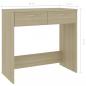 Preview: Schreibtisch Sonoma-Eiche 80x40x75 cm Holzwerkstoff