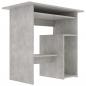 Preview: Schreibtisch Betongrau 80x45x74 cm Holzwerkstoff