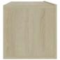 Preview: TV-Schrank Sonoma-Eiche 100x30x30 cm Holzwerkstoff