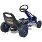 Preview: Pedal Go-Kart mit verstellbarem Sitz Blau