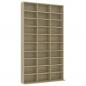 Preview: CD-Schrank Sonoma-Eiche 102x16x177,5 cm Holzwerkstoff