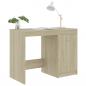 Preview: Schreibtisch Sonoma-Eiche 100x50x76 cm Holzwerkstoff