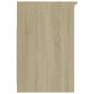 Preview: Sideboard mit Schubladen Sonoma-Eiche 40x50x76 cm Holzwerkstoff