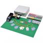 Preview: ARDEBO.de - Kombiniertes Poker/Blackjack Set mit 600 Laserchips Aluminium