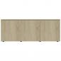 Preview: TV-Schrank Sonoma-Eiche 80x34x30 cm Holzwerkstoff