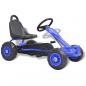 Preview: ARDEBO.de - Pedal Go-Kart mit Luftreifen Blau