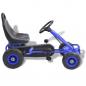 Preview: Pedal Go-Kart mit Luftreifen Blau