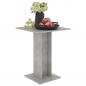 Preview: Bistrotisch Betongrau 60x60x75 cm Holzwerkstoff