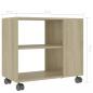 Preview: Beistelltisch Sonoma-Eiche 70x35x55 cm Holzwerkstoff