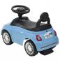 Preview: Kinder-Aufsitzauto Fiat 500 Blau 