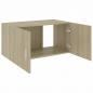 Preview: Wandschrank Sonoma-Eiche 80x39x40 cm Holzwerkstoff