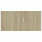 Preview: Wandschrank Sonoma-Eiche 80x39x40 cm Holzwerkstoff