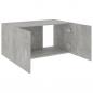 Preview: Wandschrank Betongrau 80 x 39 x 40 cm Holzwerkstoff