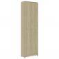 Preview: Garderobenschrank Sonoma-Eiche 55x25x189 cm Holzwerkstoff