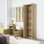 Preview: Garderobenschrank Sonoma-Eiche 55x25x189 cm Holzwerkstoff