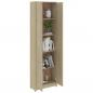 Preview: Garderobenschrank Sonoma-Eiche 55x25x189 cm Holzwerkstoff